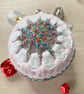Crochet Christmas Baubles Set of 6 - Pastel Colours - Tree Decorations - Image 2