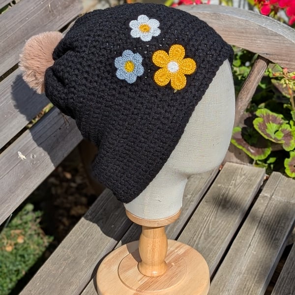 Crochet Beanie Hat 