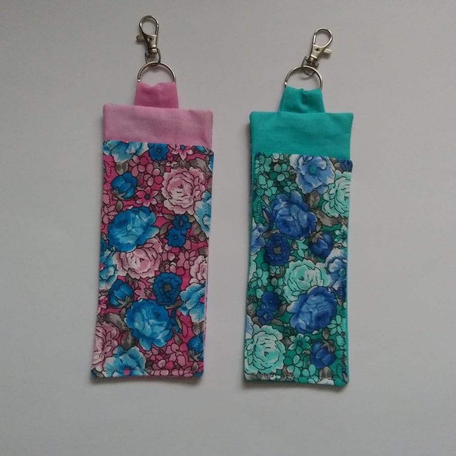 Lanyard Pen Holder with Floral Design Folksy