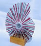 Fused glass ammonite - glass art sculpture - Image 2
