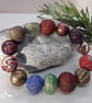 Handcrafted Multicoloured Swirl Polymer Clay Bracelet - Image 4