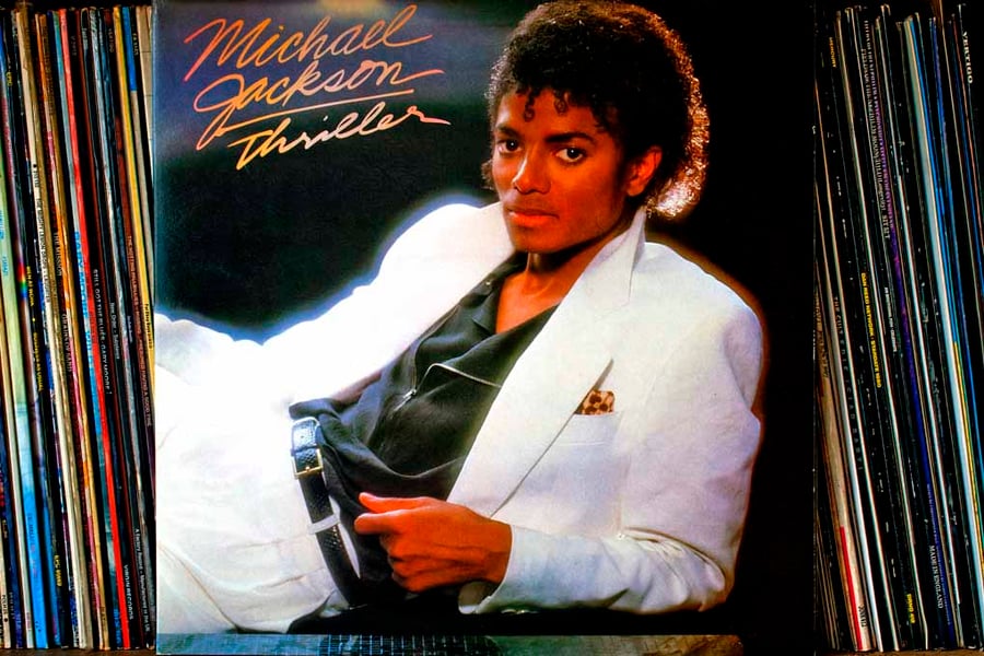 Michael Jackson Thriller Album Photograph Print
