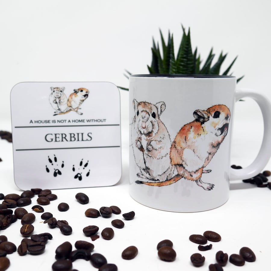 Gerbil, Gerbil Gift, Gerbil Mug, Gerbil Lover, Gerbils, Small Pet Lover