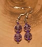 Light purple earrings - Image 3