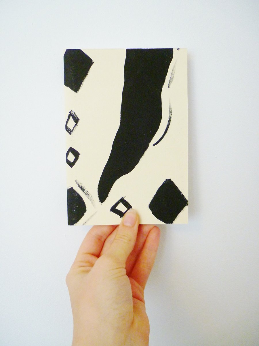Hand Painted Patterned A5 Notebook