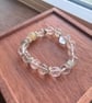 Green Phantom Quartz & Clear Quartz Bracelet - Image 3