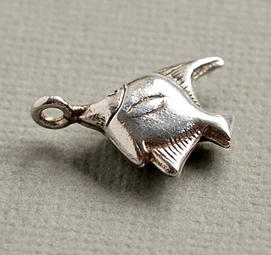 Karen Hill Tribe Silver Angel Fish Charm