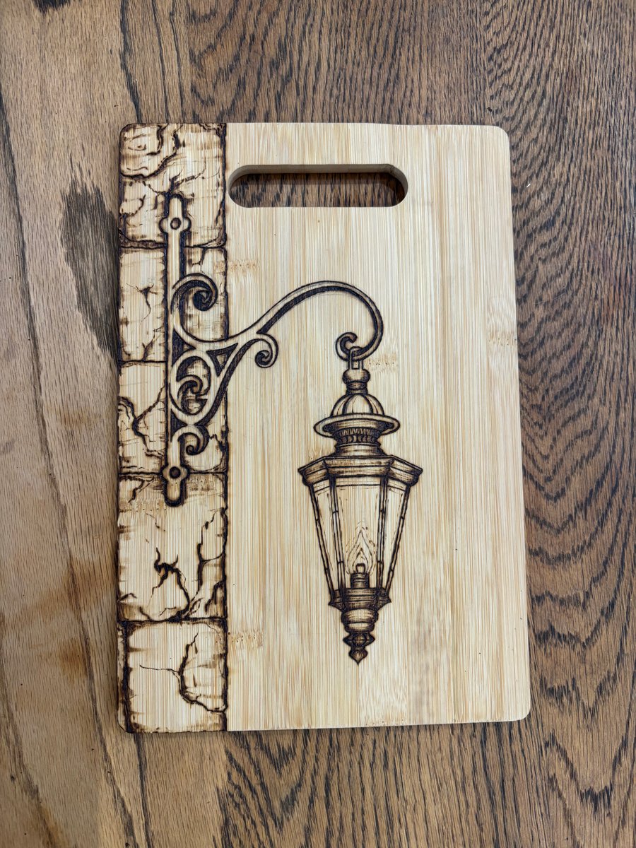 Image of Autumn lantern chopping board