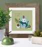 Coolest Bloke Personalised Print: customise skin, hair, wording & more - Image 1
