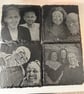 Set of 4 personalised photo slate coasters Christmas birthday Father's Day gift