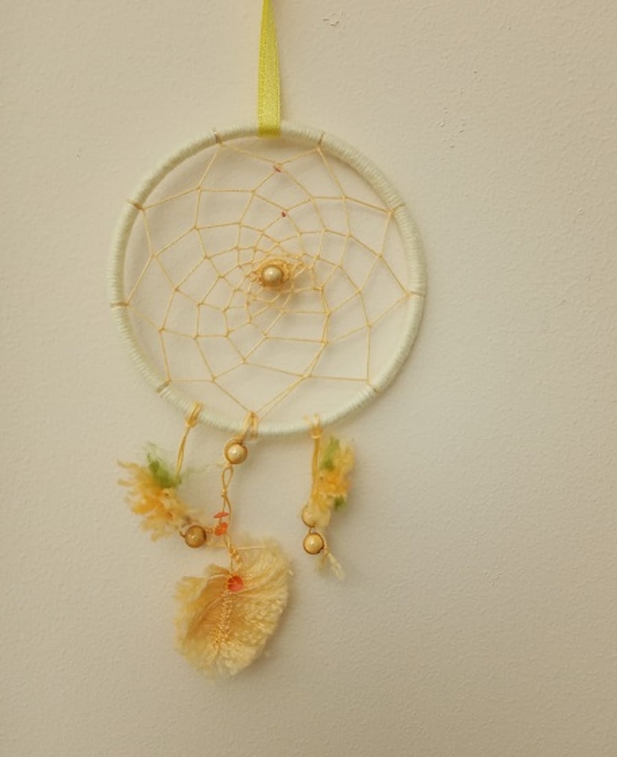 Yellow Dream Catcher