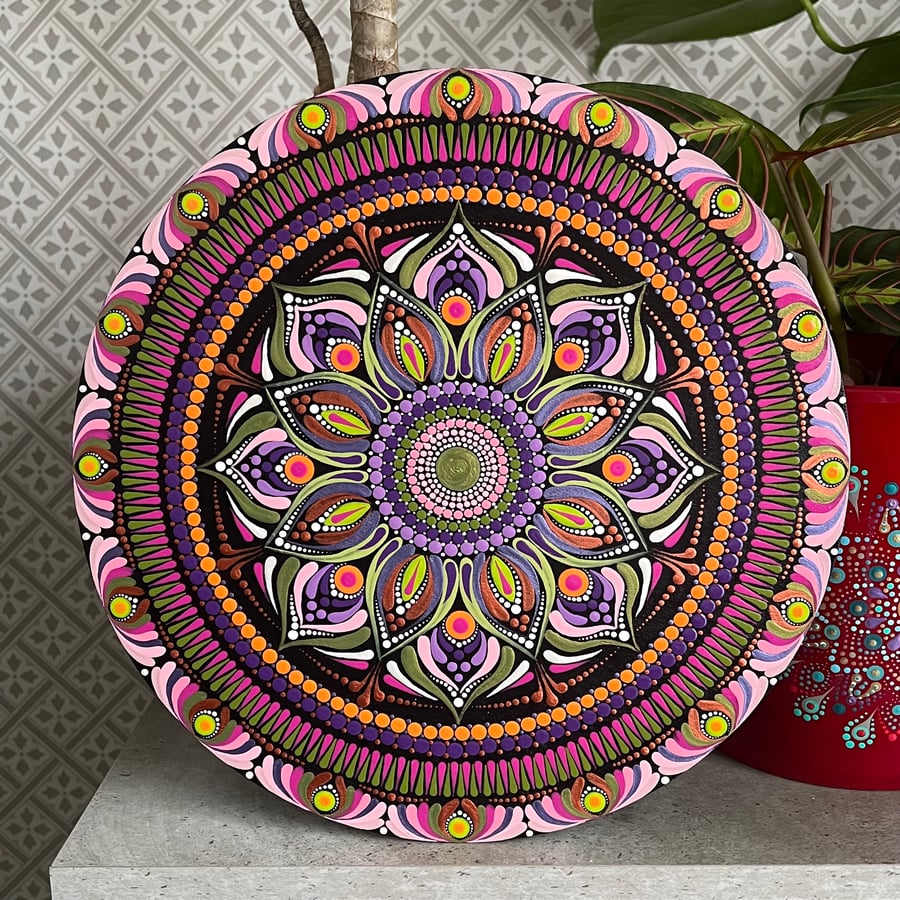 Colourful Mandala Wall Art