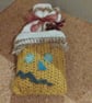 Handmade crochet scarecrow pumpkin autumn decoration - Image 4