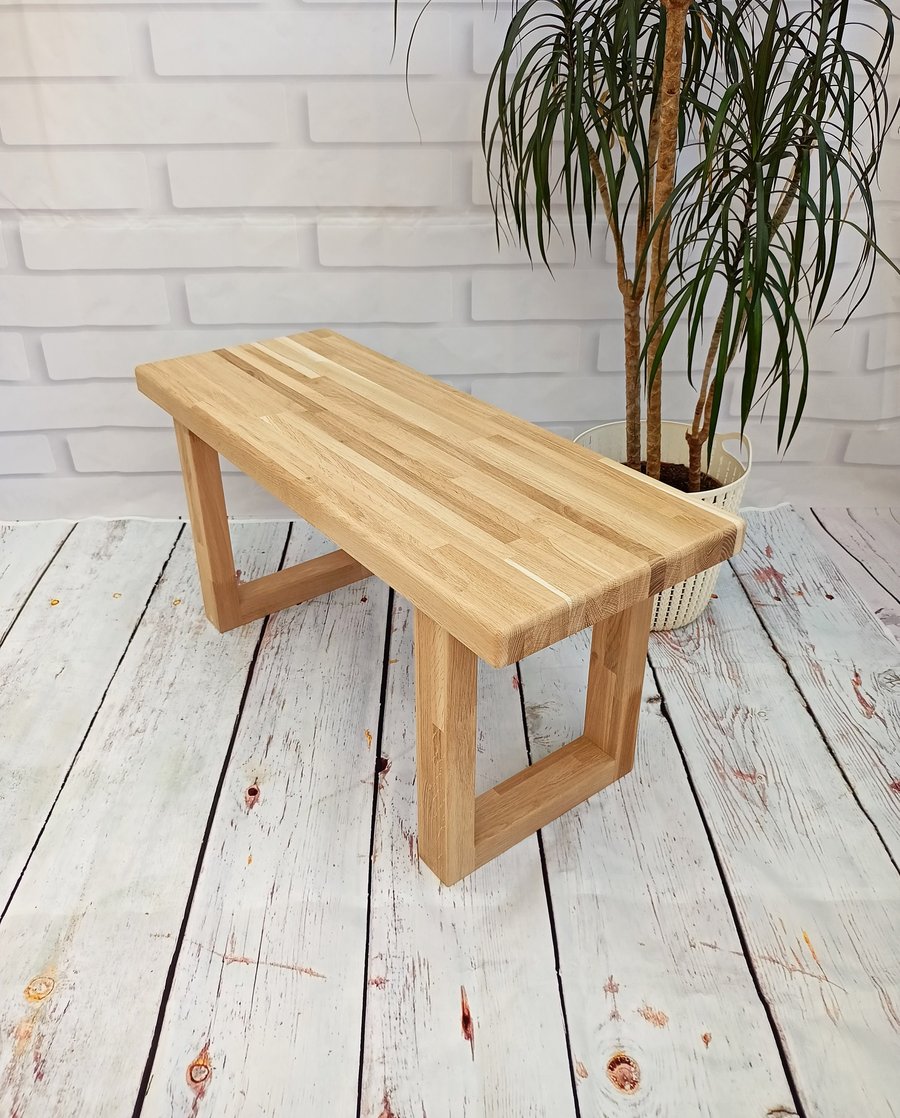 Oak dining bench online seat