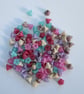 Destash 5mm czech glass flower beads - Image 2