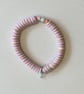 Cute pastel clay bead bracelet 