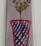 Handmade bookmark, floral bookmark,double sided  - Image 2