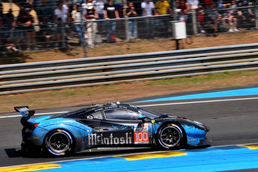 Ferrari 488 GTE EVO no100 24 Hours of Le Mans 2023 Photograph Print