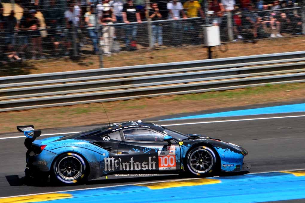 Ferrari 488 GTE EVO no100 24 Hours of Le Mans 2023 Photograph Print