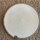 'Alma Brown' Set of 6 Round Cotton Rope Placemats
