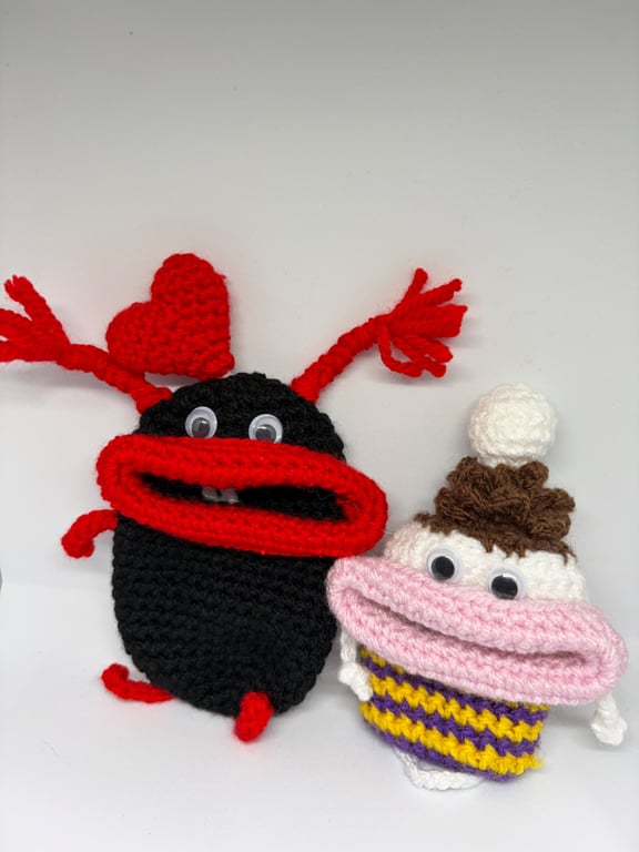 Handmade Crochet Car Key Cover  Holder