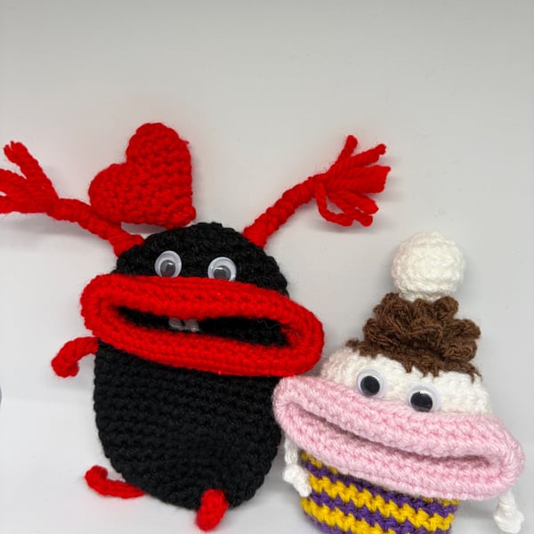 Handmade Crochet Car Key Cover  Holder