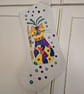 Fairy Cat Christmas Stocking 