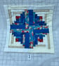 A Different Style of Cushion Cover. Isle of Man Patchwork. Manx Quilting - Image 1