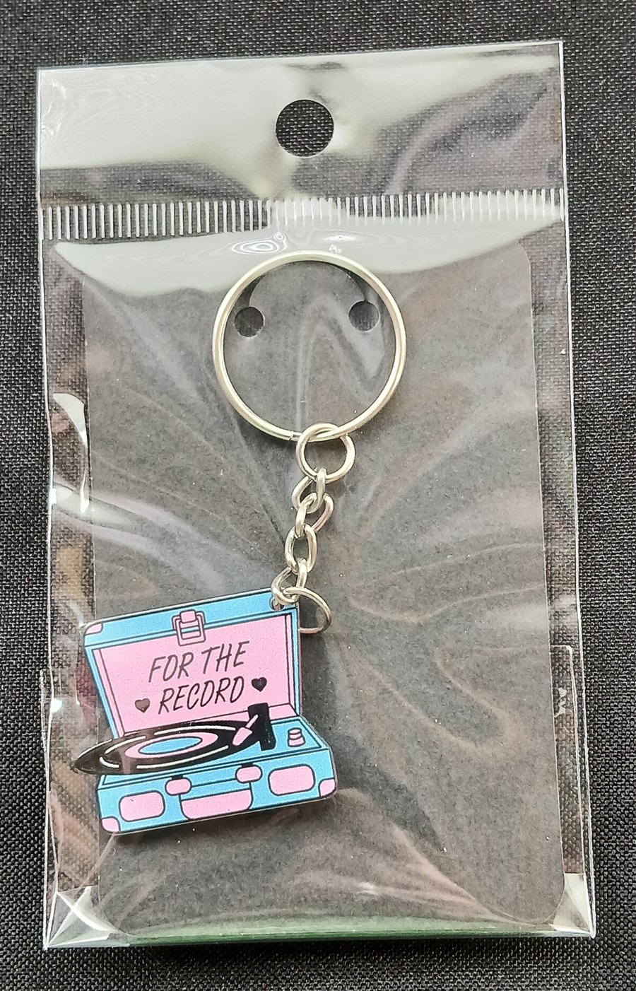 Retro keyring 
