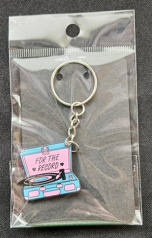 Retro keyring 