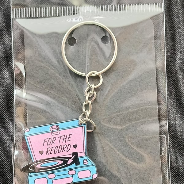 Retro keyring 