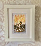 'Snowdrop Walk' Springtime Lino Print  - Image 2