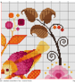 280B - Cross Stitch Pattern Jacobean Crewel Embroidery style tree sampler WARM - Image 4