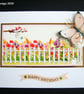 Butterfly Garden Theme Birthday Card - Image 7
