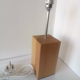 wooden corner lamp