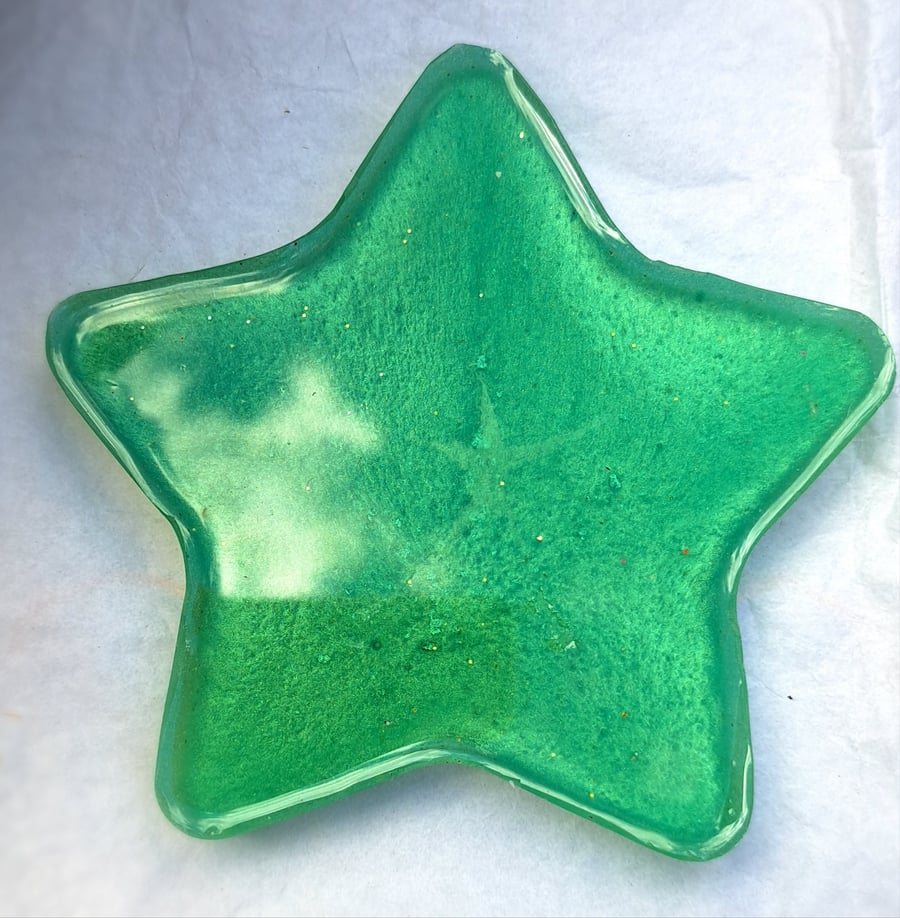 Resin coasster star shaped, cups, coffee, tea