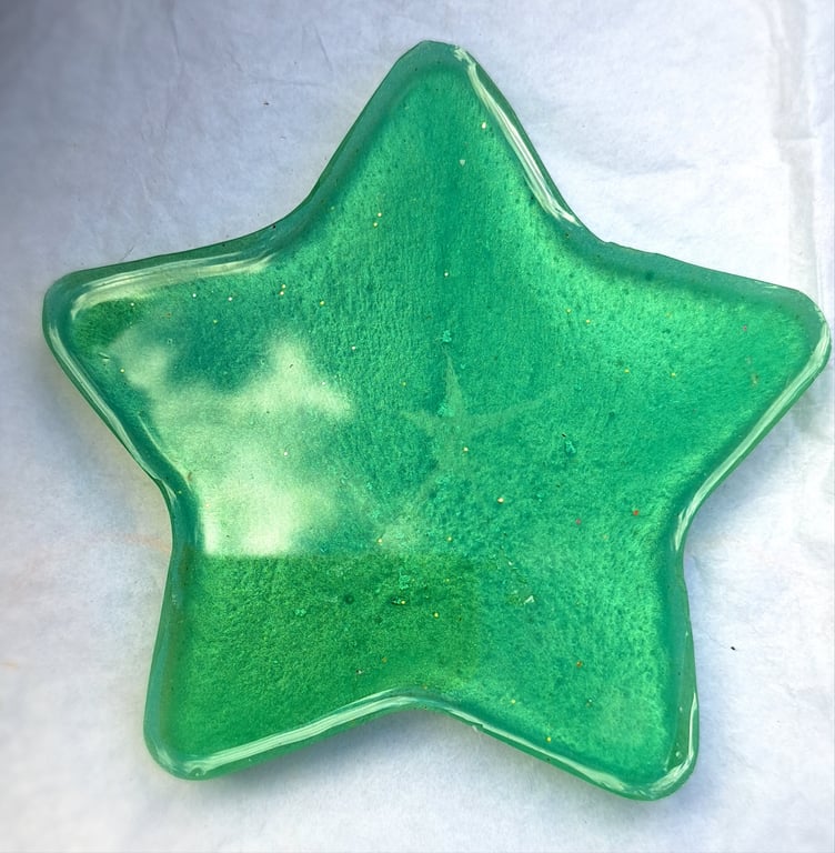 Resin coasster star shaped, cups, coffee, tea