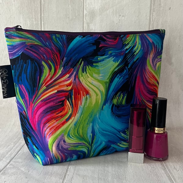 Makeup bags brights