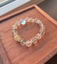 Green Phantom Quartz & Clear Quartz Bracelet - Image 9