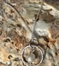 pearl necklace, wedding jewellery, contemporary pearl necklace, pearl and silver - Image 5