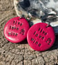  Live, Love, Wine Pebble Keyring  - Image 6