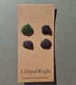 Set of four green sea glass buttons - Image 4