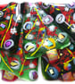 Christmas Tree Fused Glass Hanging Decoration 9cm Dichroic  - Image 8