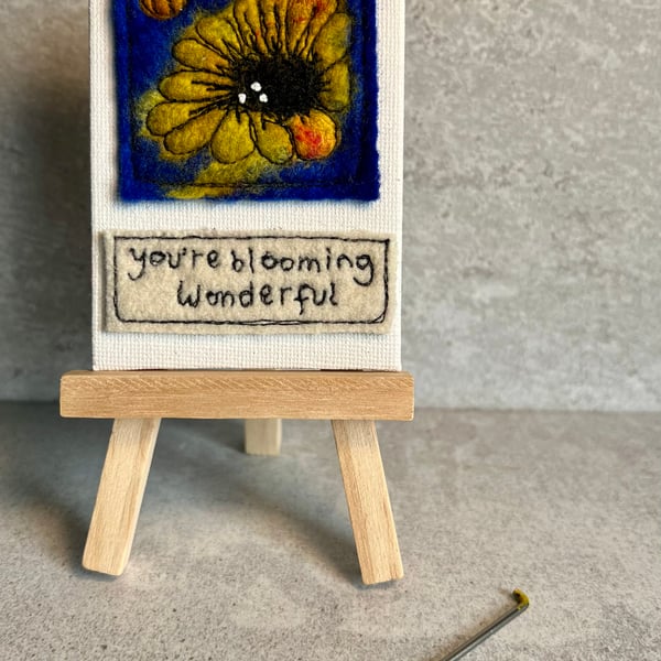 You’re blooming wonderful 