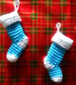 Mini Crocheted Stockings - Image 1