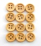 12 x Wooden Buttons - Image 1