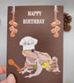 Chef Frog funny birthday card - Image 1