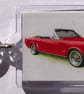 Ford Mustang 3.7L Convertible 2015 - Keyring with 50x35mm Insert - Image 2