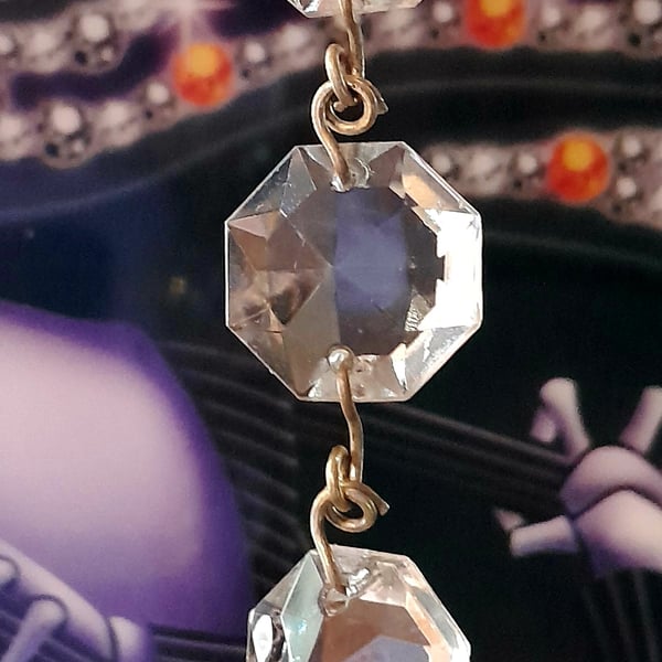 Vintage Chandelier small crystals