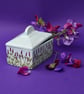 Lavender Butter Dish - Hand Painted - Image 3
